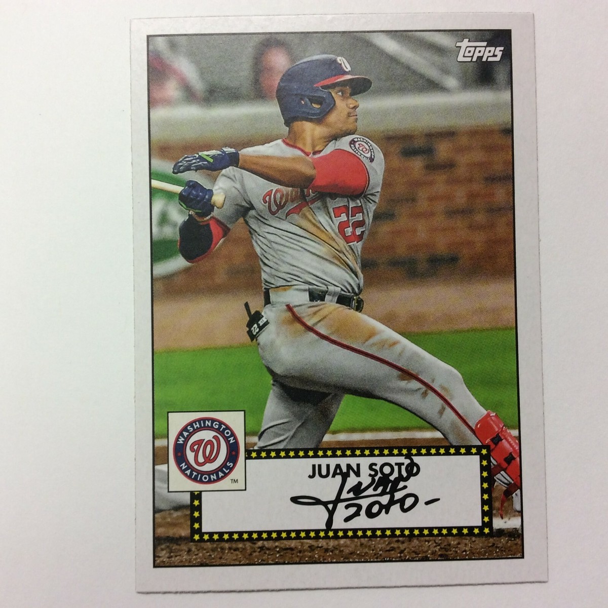 Juan Soto 2021 Topps Series 1 Baseball # T52-9 Free Shipping | eBay