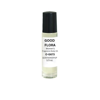 Good Flora (Women) Body Oil 10 ml Fragrance All Natural 1/3 oz Roll-On Scent