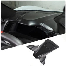 Matt Black Car Instrument Panel Trim Styling Cover For Corvette C8 Z06 2020-2024