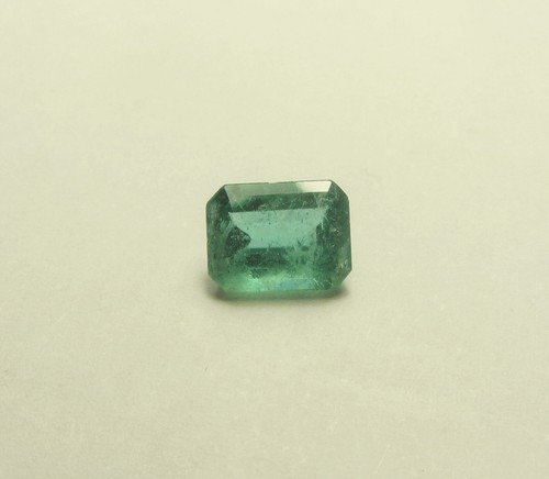 798- ct 1,34 BELLO SMERALDO OTTAGONALE NATURALE I2 mm 7,6 NOVA ERA BRASILE - Foto 4 di 11