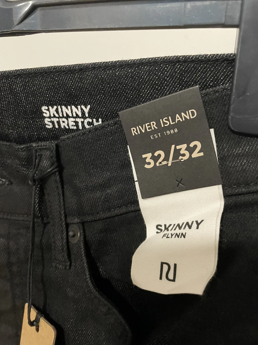 River Island Black Biker Jeans eBay
