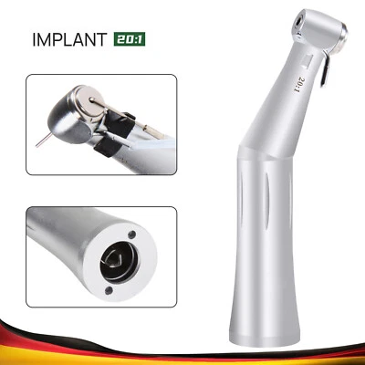 SANDENT Dentale Implant Handpiece 20:1 Contrangolo Manipolo Impianto Push Button Fit NSK