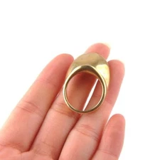 17-24mm Protective Thumb Ring Copper Finger Guard Longbow Archery Bow Shooting