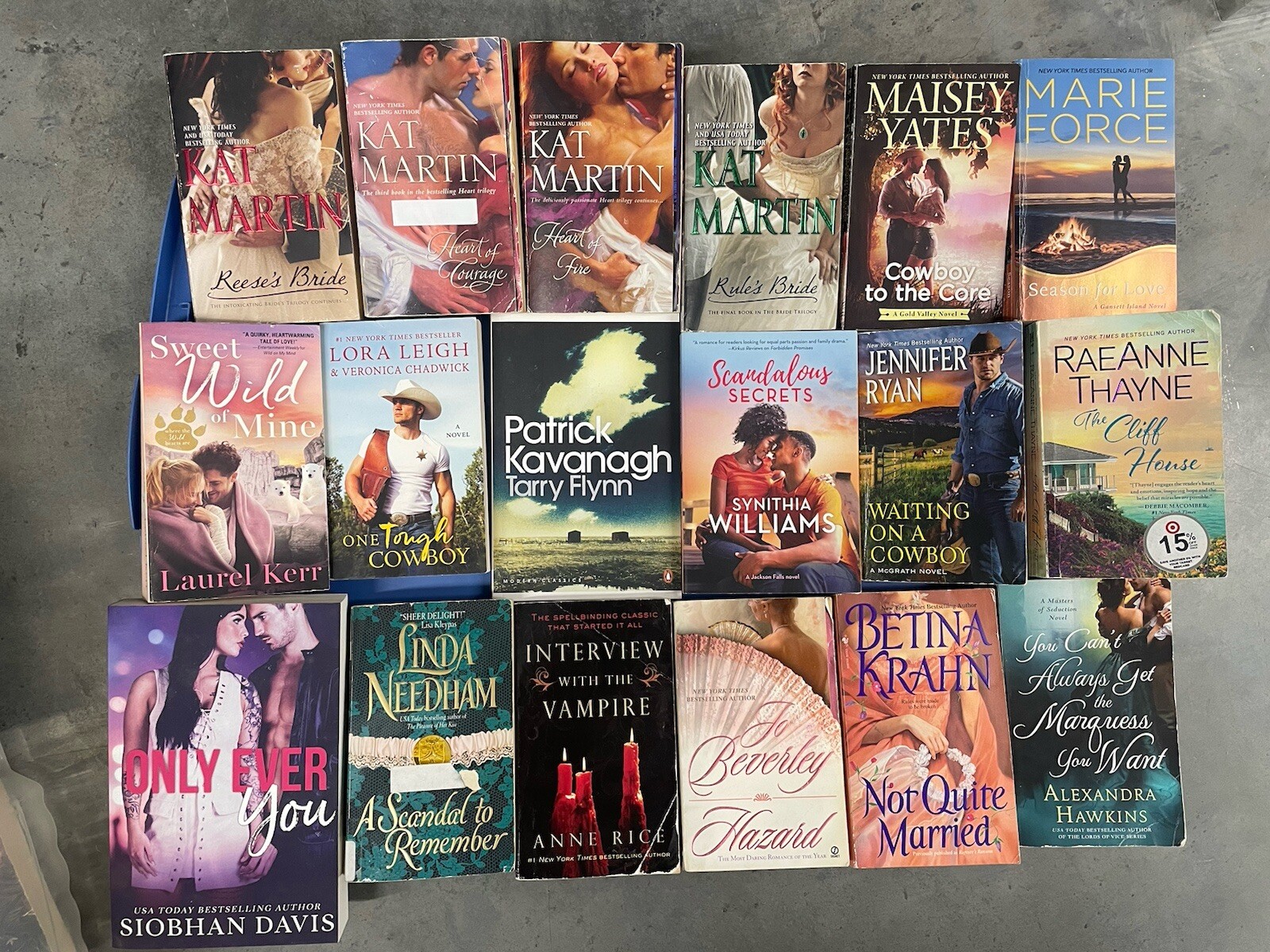 Lot of 18 - Random Paperback Books Mixed Authors/Genres - Fiction