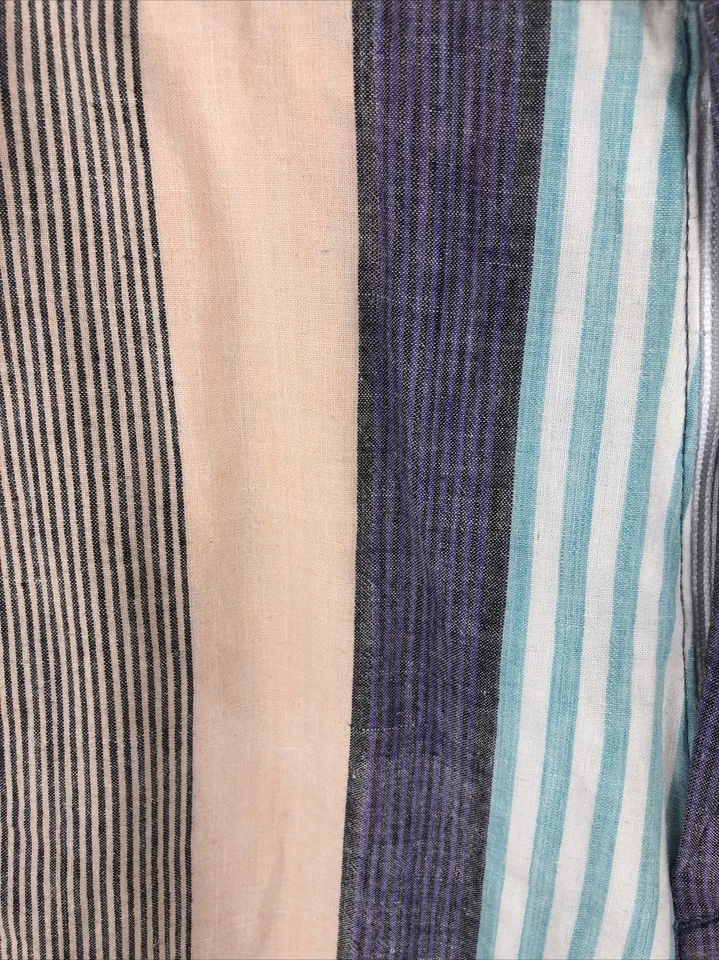 Gotcha Vintage 90s Striped Cotton Madras Shorts Surf Skate - Size 30, 32 Waist - Image 2 of 4