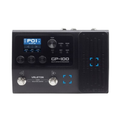 GP-100 Guitar Multi-effects Processor Stereo with 140 Built-in Effects Looper