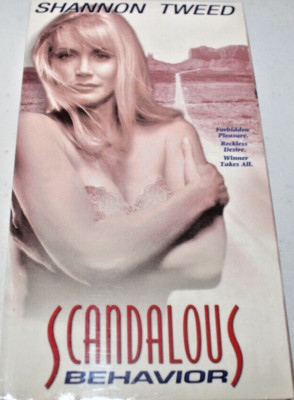 Scandalous Behavior (New Sealed VHS 2000) Shannon Tweed, Erotic, James Hong