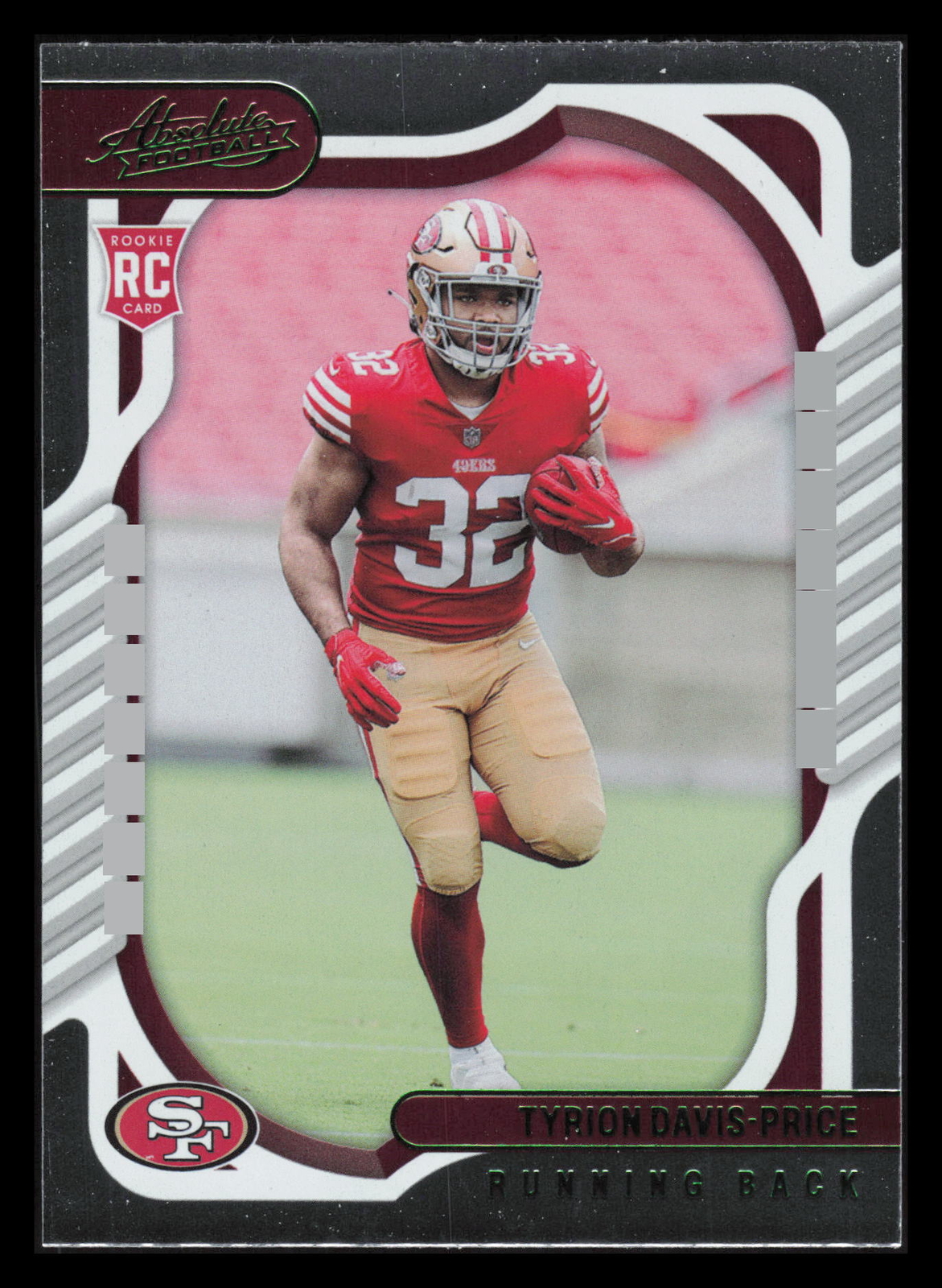 2022 Panini Absolute Tyrion Davis-Price Retail #126 Green RC
