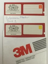 Philip Morris Corporate Software Floppy Disks (2) Performance Mentor