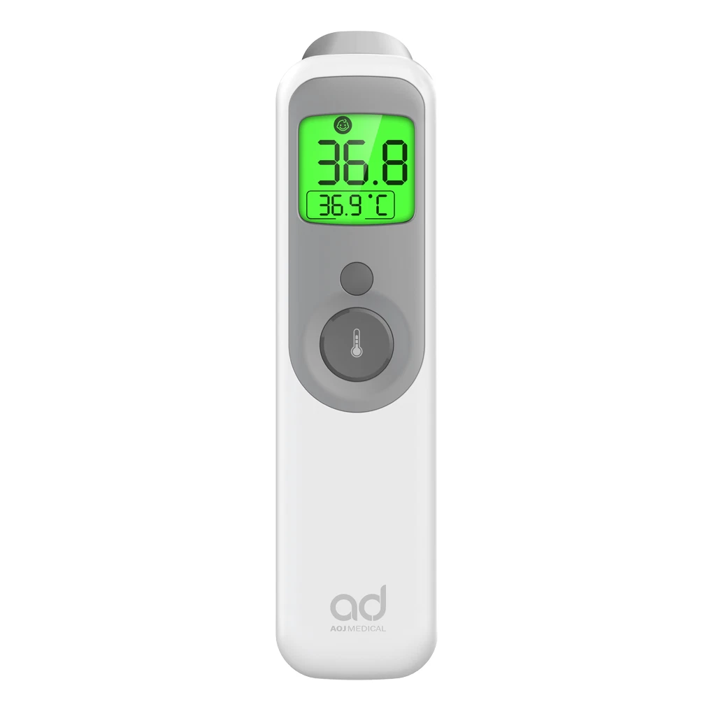 Non-Contact Forehead & Contact Ear Infrared Thermometer (All-In-One IR Device)