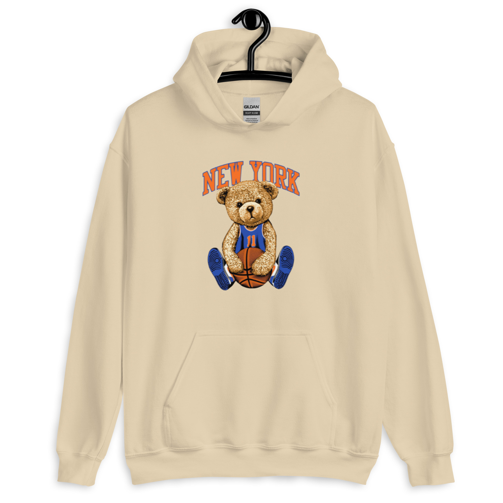 Sweat à Capuche New York Knicks Brunson Bear - Neuf Avec étiquettes | Style Basketball Vintage