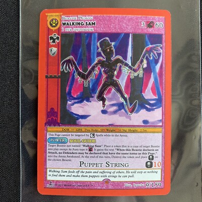 Walking Sam Reverse Holo 9/159 Metazoo Cryptid Nation 2nd Edition 