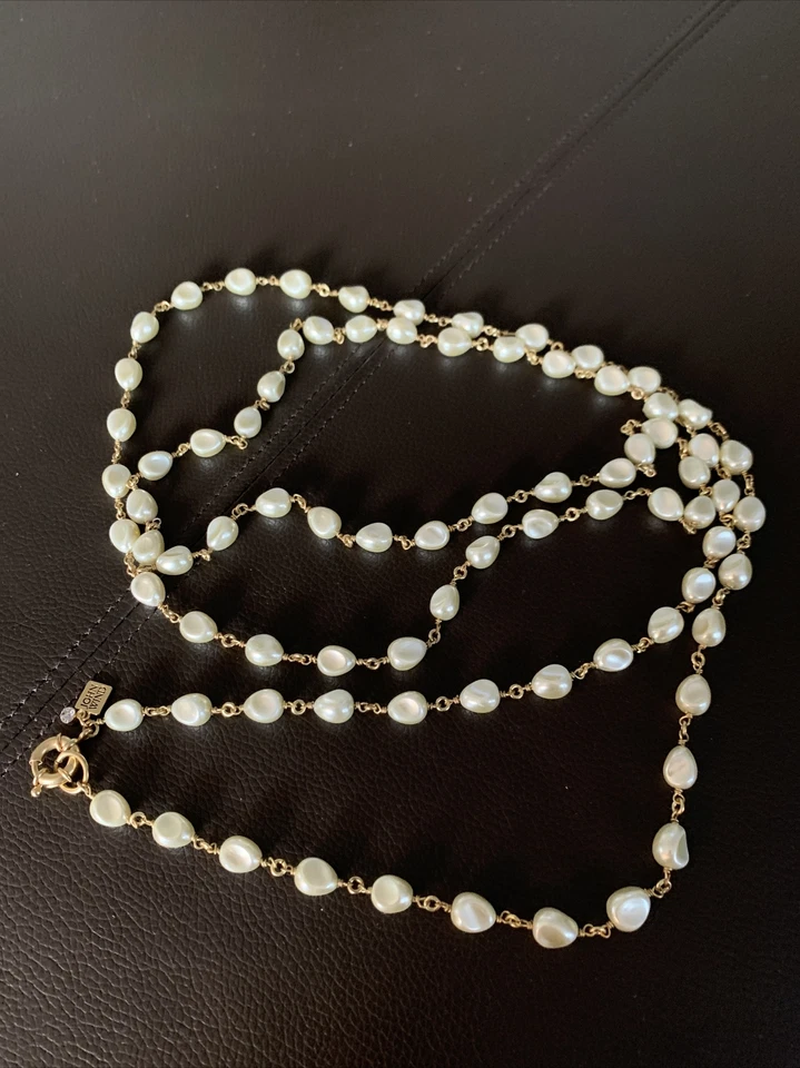 Collar de eslabones de cadena QVC John Wind barroco simulado en tono dorado Foto 3 de 4