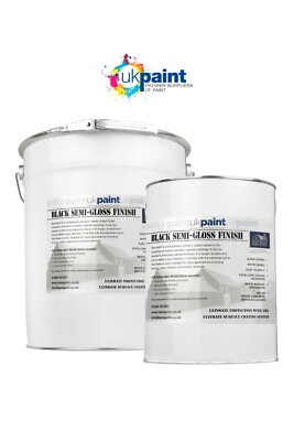 Schwarz - seidenmatt - Scheunenfarbe - 10 Liter - Acryl
