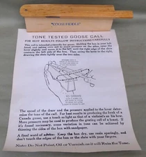 G. Mastin Goose Fiddle Tone Tested, NOS