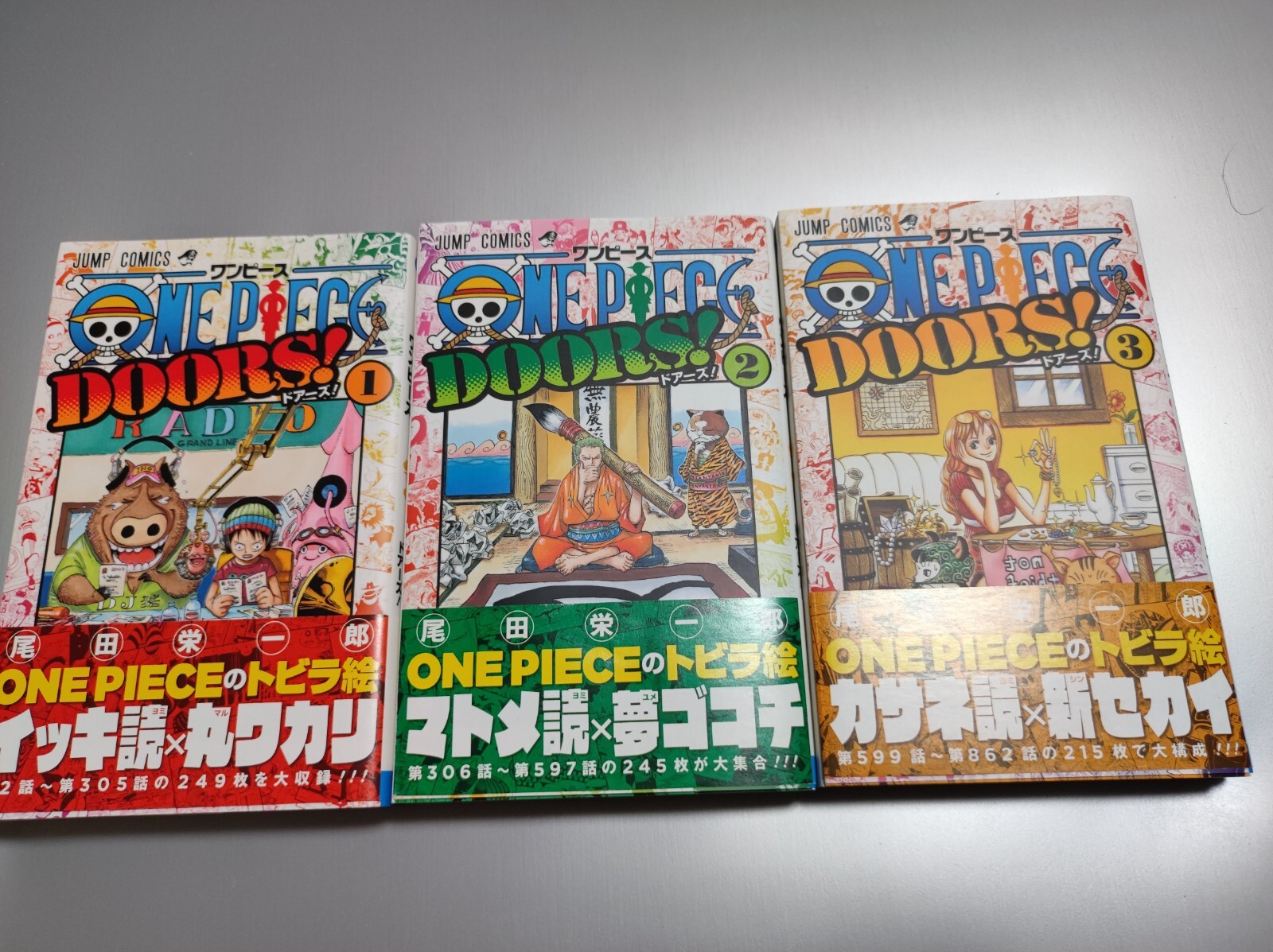 One Piece Doors 1 3 Eiichiro Oda Cover Art Collection Ebay