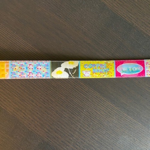 Y2K Diner Foods holografischer Gürtel - Größe: Large - Bild 3 von 7