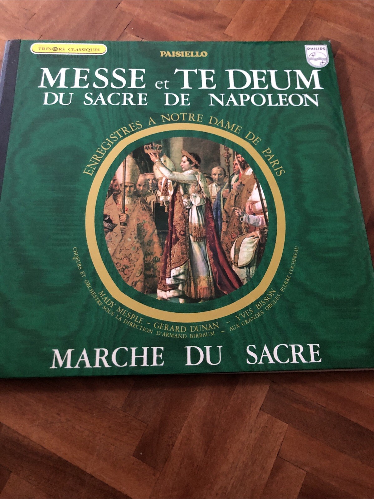 PAISELLO Sacre De Napoleon MESSE ET TE DEUM Le Sueur LP Classical #666