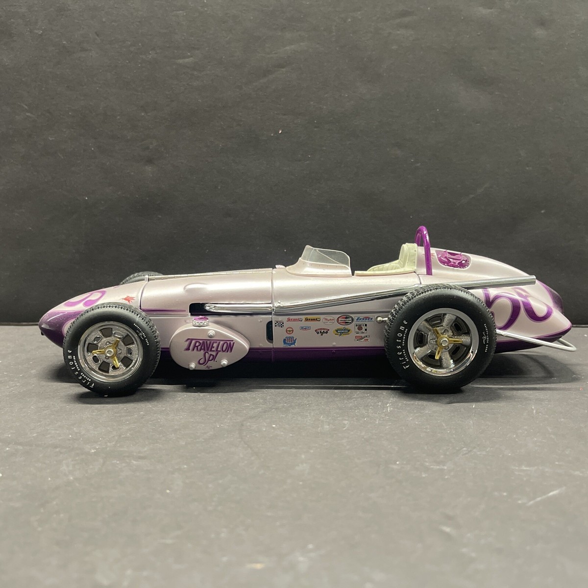 Carousel 1960 Indy Watson Roadster #56 Jim Hurterbise Diecast cad
