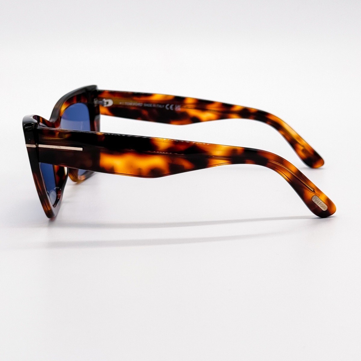 NEW TOM FORD TF871 55V WOMEN CAT EYE SUNGLASSES TOM FORD WYATT FT0871/S 55V NEW TOM FORD TF871 55V WOMEN CAT EYE SUNGLASSES TOM FORD  main image 2