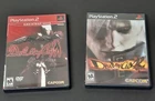 Devil May Cry 1 and 2 Bundle PlayStation 2 (PS2) Capcom - Tested Working