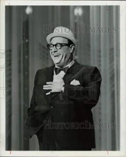 1965 Press Photo Comedian Jack E. Leonard on "The Hollywood Palace" - hpp28127