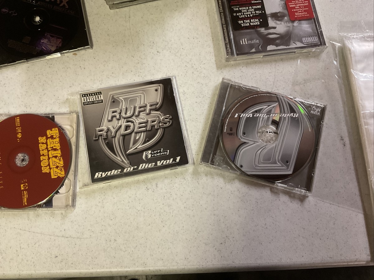Hip Hop Rap CDs Lot Nas, Thizz Nation Vol 5 Ruff Ryders Mac