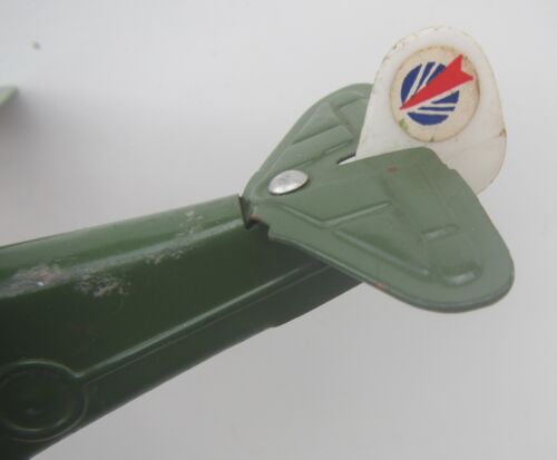 Vintage SANSON Tinplate & Plastic Toy Aircraft Plane - Made in Spain - Bild 4 von 7
