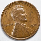 1932-P Lincoln Wheat Penny Cent Almost Uncirculated (AU)
