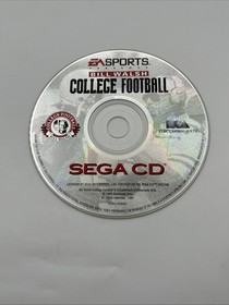 Bill Walsh College Football (Sega CD, 1993) CIB Complete w/ Registration Card