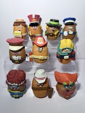 1988 McDonalds Happy Meal McNugget Buddies Complete Set of 10 Nuggets Ships Free