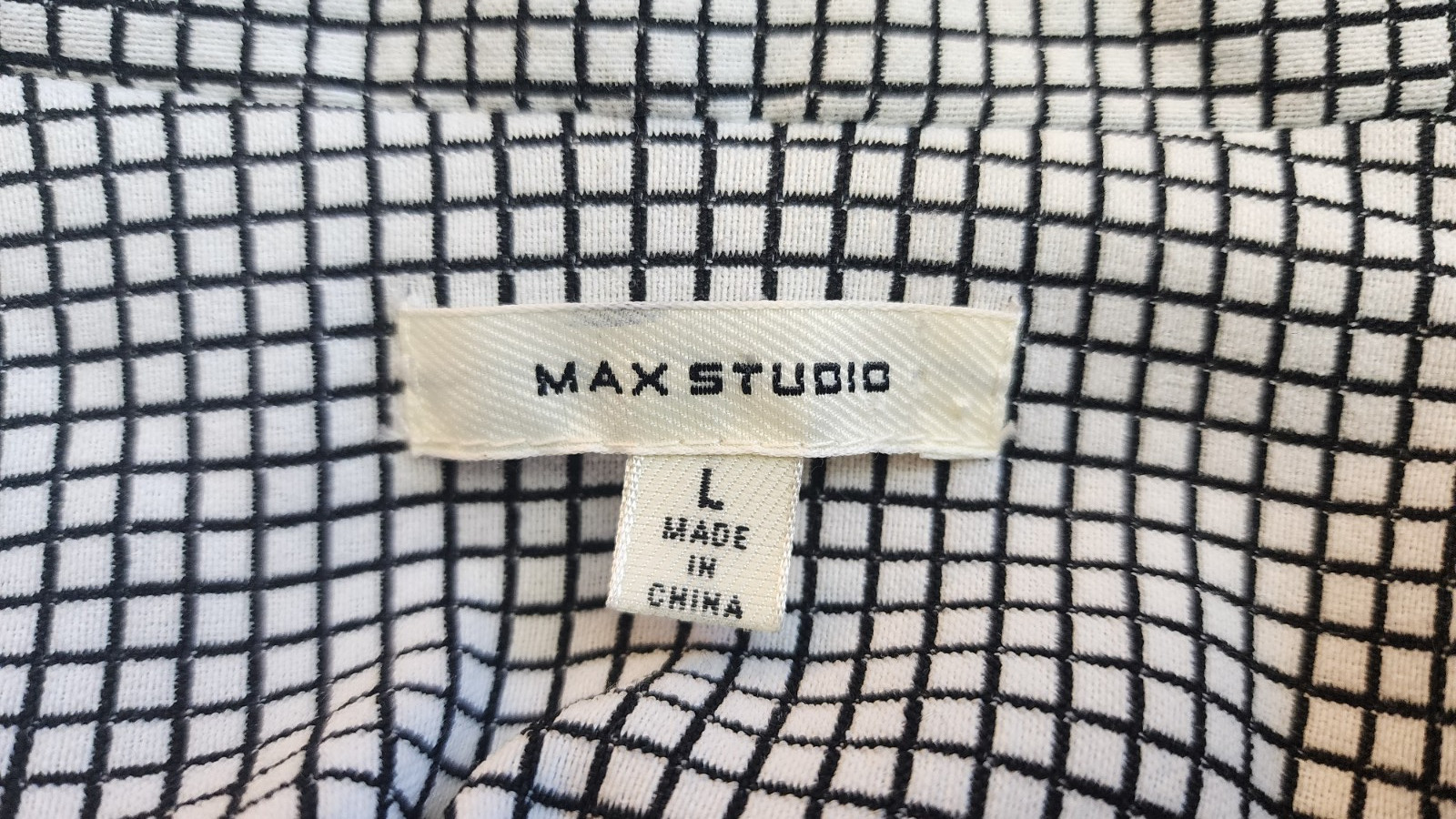 Max Studio Women's Size Large Single Button White… - image 4