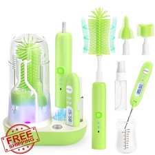 Babe Garden Electric Bottle Brush Cleaner Avocado Green
