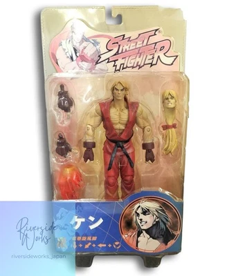 SOTATOYS Ken Street Fighter figura de acción ronda 2 coleccionable - Imagen 1 de 4