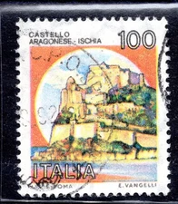 Castelli Lire 100 Varieties Filigree Stars II. used