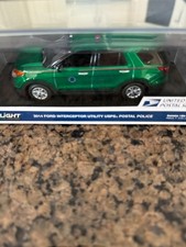 1/43 GREENLIGHT CHASE USPS 2014 FORD POLICE INTERCEPTOR