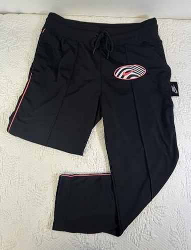 Nike Sportswear Air Max Heritage Zebra Logo Track Pants - Women’s Medium Pleated