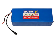 Li-ion Ebike Battery Pack for Electric Bicycle Scooter 48V 10000mah, NEW