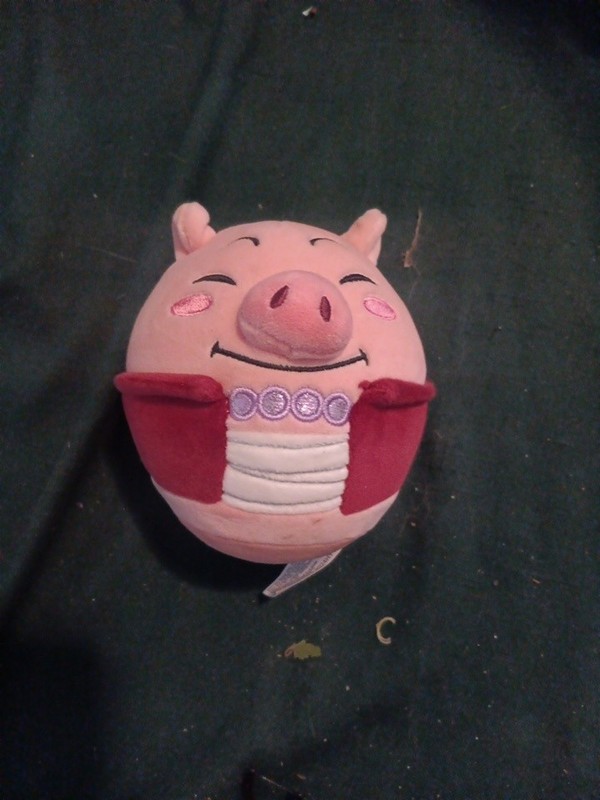 Naruto Tonton Pig Zuru Anime Pop Plush Stuffed Toy Embroidered 5 Inch