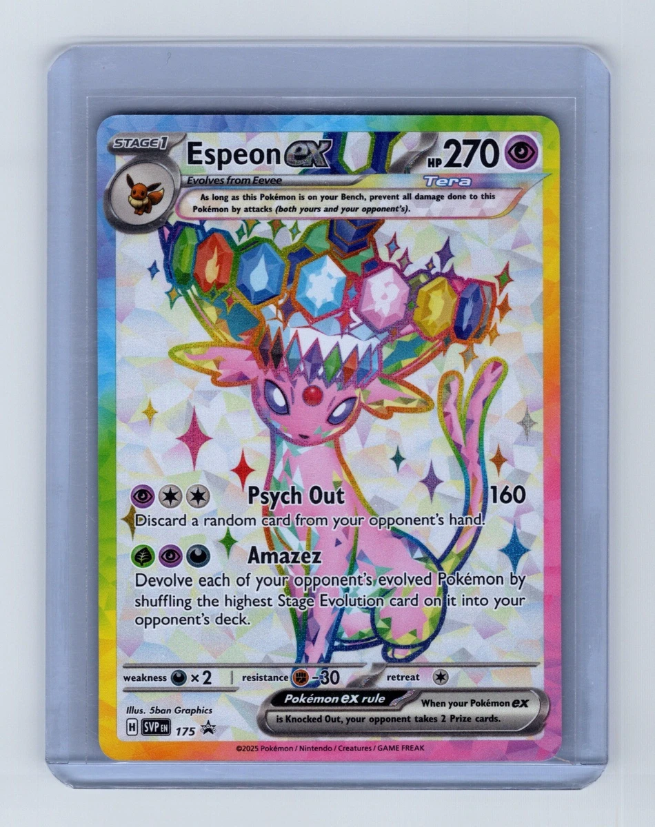 Espeon ex Pokémon TCG Cards for sale | eBay