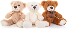 3 Packs Teddy Bears Bulk Stuffed Animals, Cute Small Teddy Bear Plush Toys, Litt