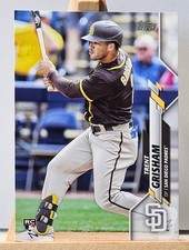 Trent Grisham RC Rookie Card 2020 Topps Update Series SD San Diego Padres. rookie card picture