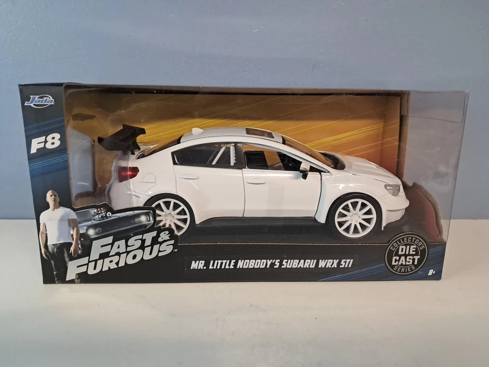 Fast And Furious Mr. Little Nobody Subaru WRX 1/24 And 1/32 Jada Diecast Lot - Image 2 of 4