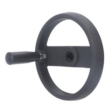 7.87in Hand Wheel With Revolving Handle 20mm Hand Wheel For Milling Machine