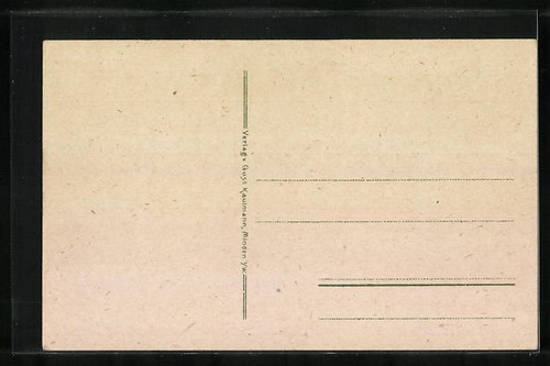 Künstler-AK Minden i. W., Neue Artillerie-Kaserne, Marienwall-Kaserne, Garnison  - Picture 2 of 2