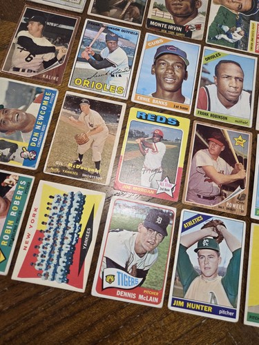 1950s-60s-70 STAR/HOF LOT MONTE IRVIN,MINOSO,JIM PALMER RC,BANKS LOW GRADE READ - Picture 18 of 23