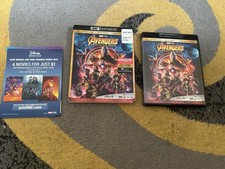 Avengers: Infinity War - Marvel - 4K UHD Blu-ray w/ OOP Slipcover 2018