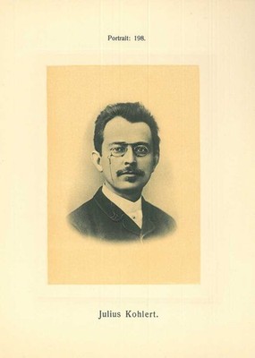 Portrait of Julius Kohlert