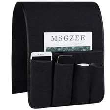 Sofa Armrest Organizer Non-Slip Arm Chair Hanging Caddy Remote Control Holder...