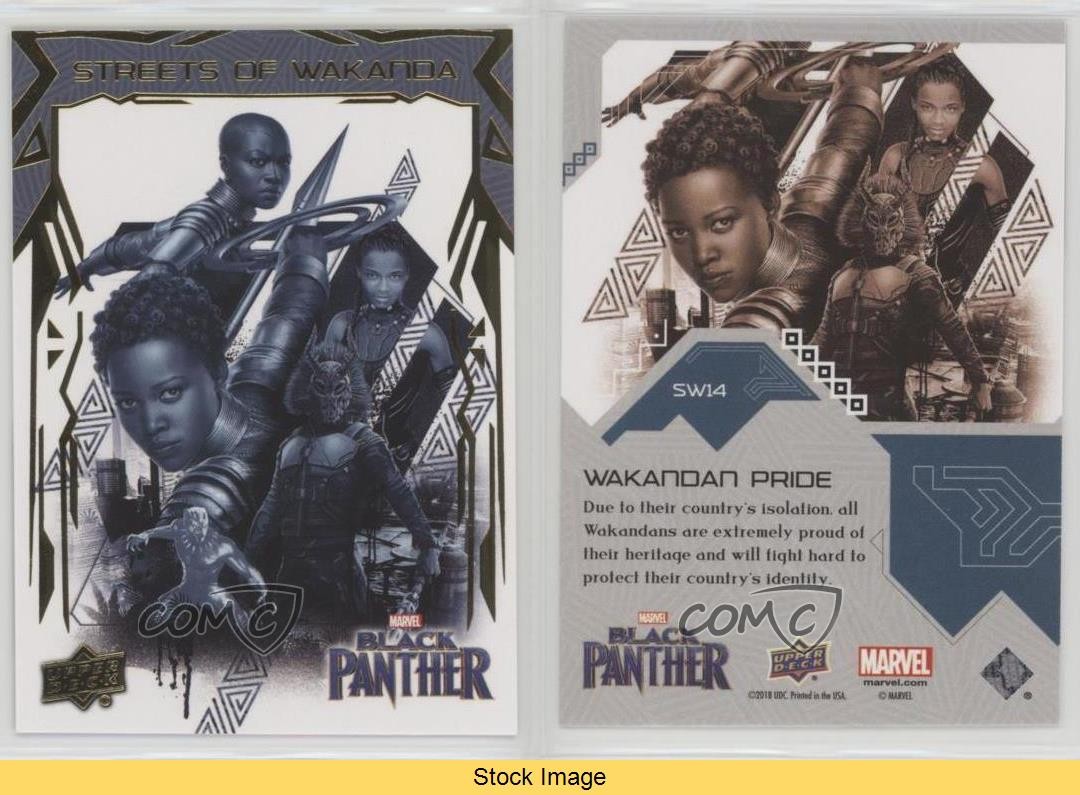 2018 Upper Deck Marvel Black Panther Streets of Wakanda Wakandan Pride READ 09q5 thumbnail 3